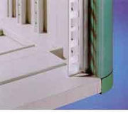 Heitec - Komponente für den Ausbau (Schaltschrank) Befestigungswinkel 3751.670 (VE2) f. HeiCase 19" 3HE