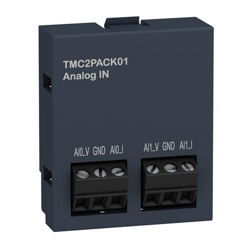 Schneider Electric - SPS-Analoges Ein-/Ausgangs-Modul Erweiterung Cartridge TMC2PACK01 M221 Packag. 2 a.Ein − 1 Stück