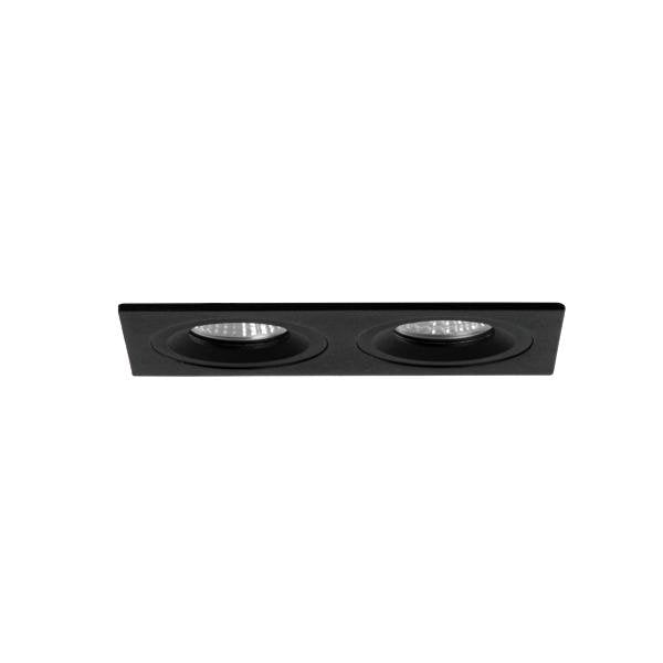 Brumberg Leuchten - Downlight/Strahler/Flutlicht Einbaumodul rechteckig 45024180 2-fach