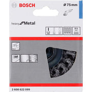 Bosch - Rotierende Drahtbürste PRO Metal heavy 2608622099 Topfbürste 75 x 0,35