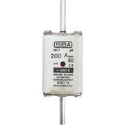 Siba - Messersicherung NH-Sicherungseinsatz 2021113.200 200A NH1 gG 690V − 3 Stück