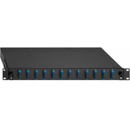 Rutenbeck - Patchpanel LWL BasicLine Spleissbox 2280308120 12xSC-D OS2 blau