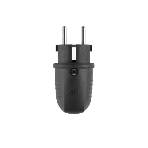 ABL - Schutzkontaktstecker Original Winkelstecker 1508 1508 SK+F/B Gummi sw − 20 Stück