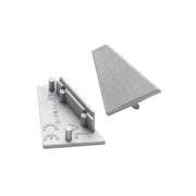 Brumberg Leuchten - Mechanisches Zubehör/Ersatzteile für Leuchten Endstück für Eckprofil 53073080 schwarz