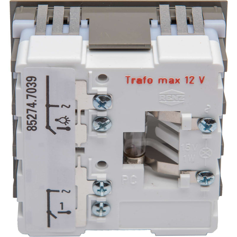 Renz Metallwaren - Funktionsmodul für Türkommunikation Komb.Klingel/Lichtmodul 97-9-85274 gr