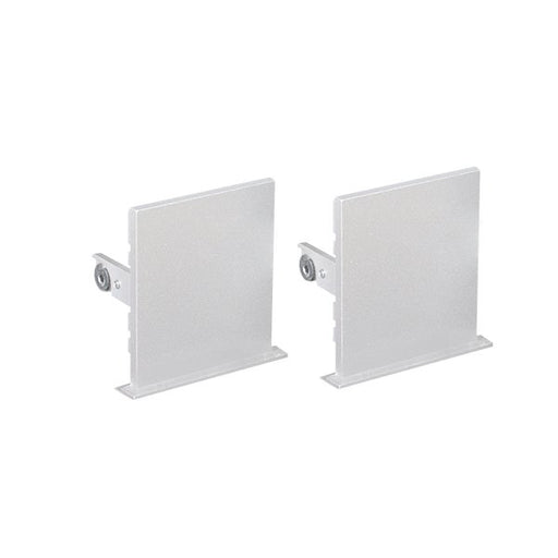 LTS Licht&Leuchten - Mechanisches Zubehör/Ersatzteile für Leuchten Enddeckel LK-Z 070.002 ws VE2 weiß (2Stück)