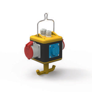 Bals Elektrotech - CEE-Steckdosen-Kombination (IEC 60309) Uni-Block-Vollgummi 57250
