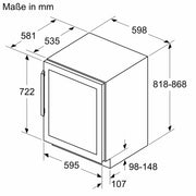 Bosch - Weinkühlschrank UB-Wein-Klimagerät KUW21AHG0 Serie6
