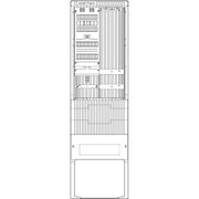 ABN - Zähler-Komplettschrank Zähleranschlusssäule SZ205AL0400 SAS APZ 4pol
