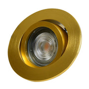 Megatron - Mechanisches Zubehör/Ersatzteile für Leuchten Einbauring rund 68mm MT75216 Goldmatt,GU10+GU5,3