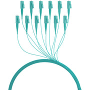 EFB-Elektronik - LWL-Pigtail LC Faserpigtail G50/125 O3681.2 2m, OM3 − 12 Stück