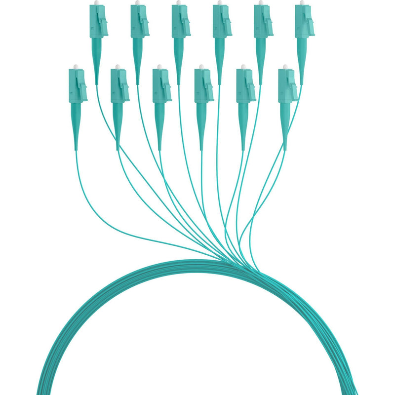 EFB-Elektronik - LWL-Pigtail LC Faserpigtail G50/125 O3681.2 2m, OM3 − 12 Stück