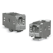 Dätwyler IT Infra - Modulare Kupplung RJ45-Durchführungskupplung 417446 Kat.6,gerade,180Grad