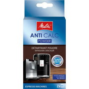 Melitta SDA - Zubehör/Ersatzteile für Kleingeräte Entkalker Pulver 2 Sachets AntiCalcEspressoMach 2x40g