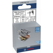 Bosch - Rotierende Drahtbürste PRO Stainless Steel clean 2608622117 Topfbürste gerader