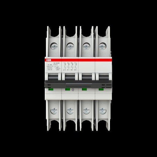 ABB Stotz S&J - Leitungsschutzschalter Sicherungsautomat SU204M-K8 10kA 8A 4P