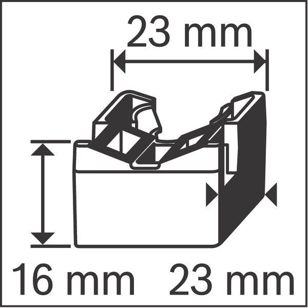 Bosch - Kabelbinder PRO EPC Kabelbinder, 1600A032GF Querschnitt