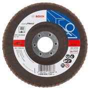 Bosch - Trenn-/Schleifscheibe Fächerschleifscheibe X551 2608606718 Expert for Metal − 10 Stück