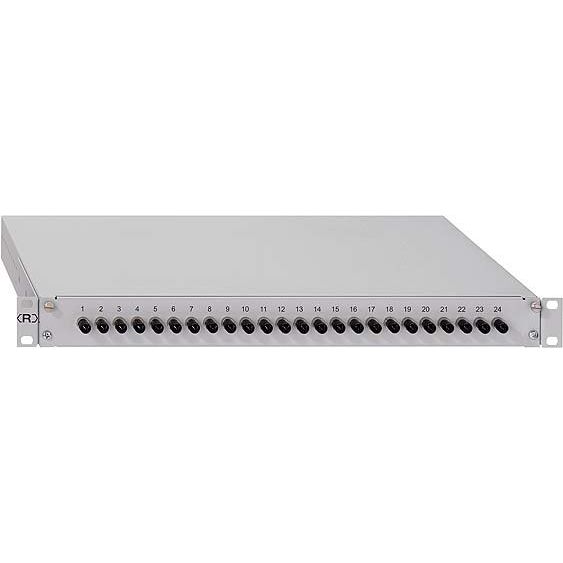 Rutenbeck - Patchpanel LWL Spleissbox gr GradeB 228031206 6xST OS2  − 1 Stück
