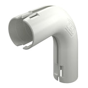 OBO Bettermann - Bogen für Installationsrohre Quick-Pipe-Bogen 3000 BMS M25 RW 90 Grad − 5 Stück