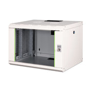 DIGITUS - Netzwerk-/Serverschrank 19" Wandschrank DN-19 07-U m. Glastür, RAL7035