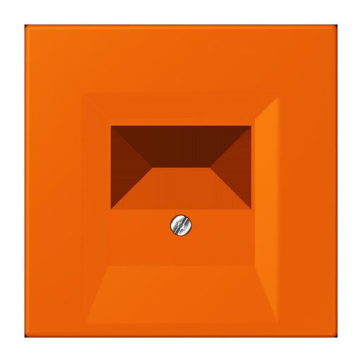Jung - Einsatz/Abdeckung für Kommunikationstechnik Abdeckung für TAE LC 969 T 224 orange (32080)