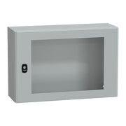 Schneider Electric - Gehäuse/Schaltschrank (leer) Wandschrank RAL 7035 NSYS3D4620T 400x600x200 Sichttür