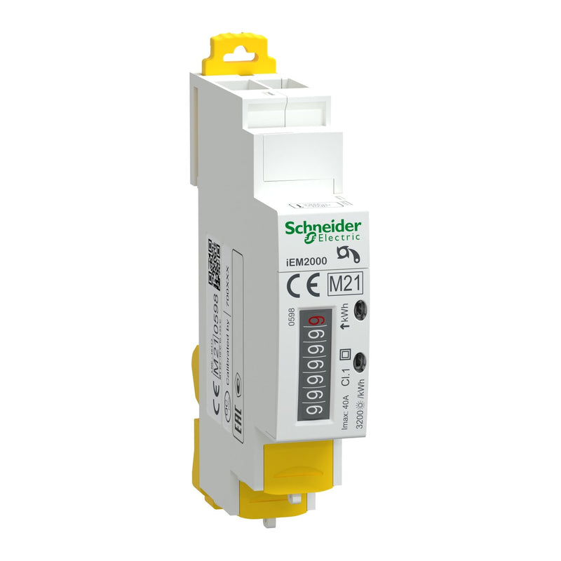 Schneider Electric - Elektrizitätszähler Energiezähler IEM2000 A9MEM2000 1P 40A Mid