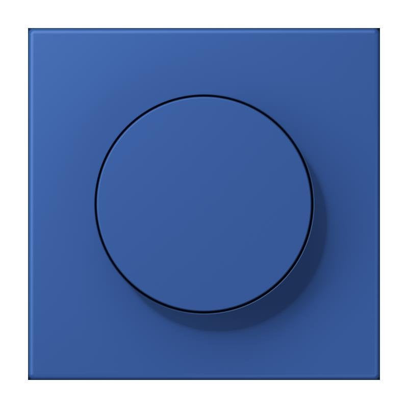 Jung - Abdeckung/Bedienelement für Installationsschalterprogramme Abdeckung mit Drehknopf LC 1740 253 bleu outremer 59