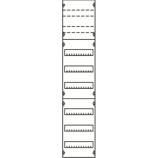Striebel&John - Verteilerfeld für Installationsverteiler Verteilerfeld 1V43KA