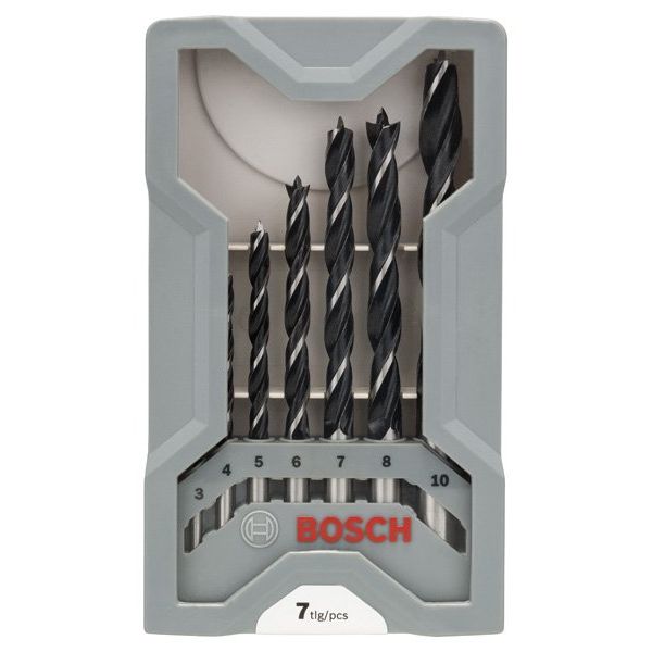 Bosch - Bohrer-Set PRO Wood Holzspiralbohrer 2607017034 Set. 7-tlg