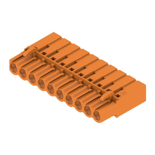 Weidmüller - Kabelsteckverbinder für Leiterplattensteckverbinder LP Verbinder Raster 5.08 BLC 5.08/10R OR − 50 Stück