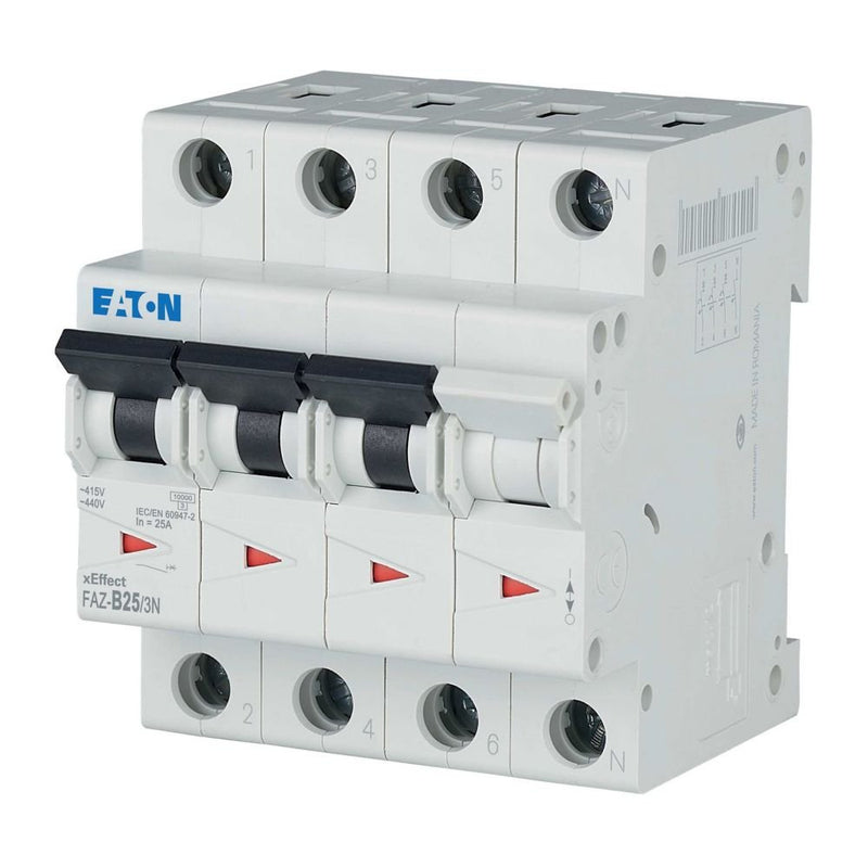 Eaton - Leitungsschutzschalter FAZ-B25/3N B 25A, 3p+N