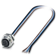 Phoenix Contact - Rundsteckverbinder, feldkonfektionierbar (Industriesteckverbinder) Einbausteckverbinder SACC-E-M12FS#1458855