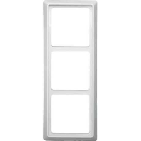 Busch-Jaeger - Abdeckrahmen Rahmen 3-fach 2103-34 alpinws, UP, Allwett