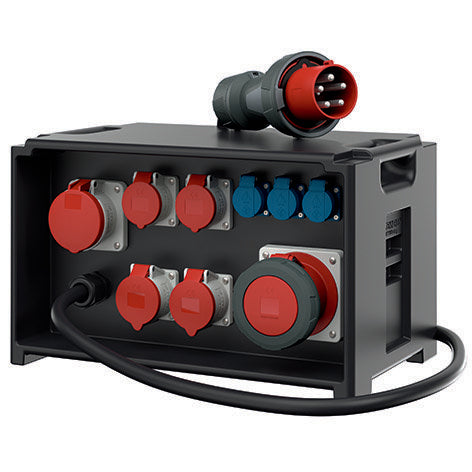 Mennekes - CEE-Steckdosen-Kombination (IEC 60309) Steckdosen-Kombination 9500417 AMAXX, IP 44
