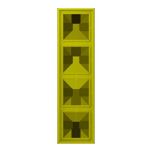Jung - Abdeckrahmen Rahmen 4-fach LC 984 249 vert olive vif