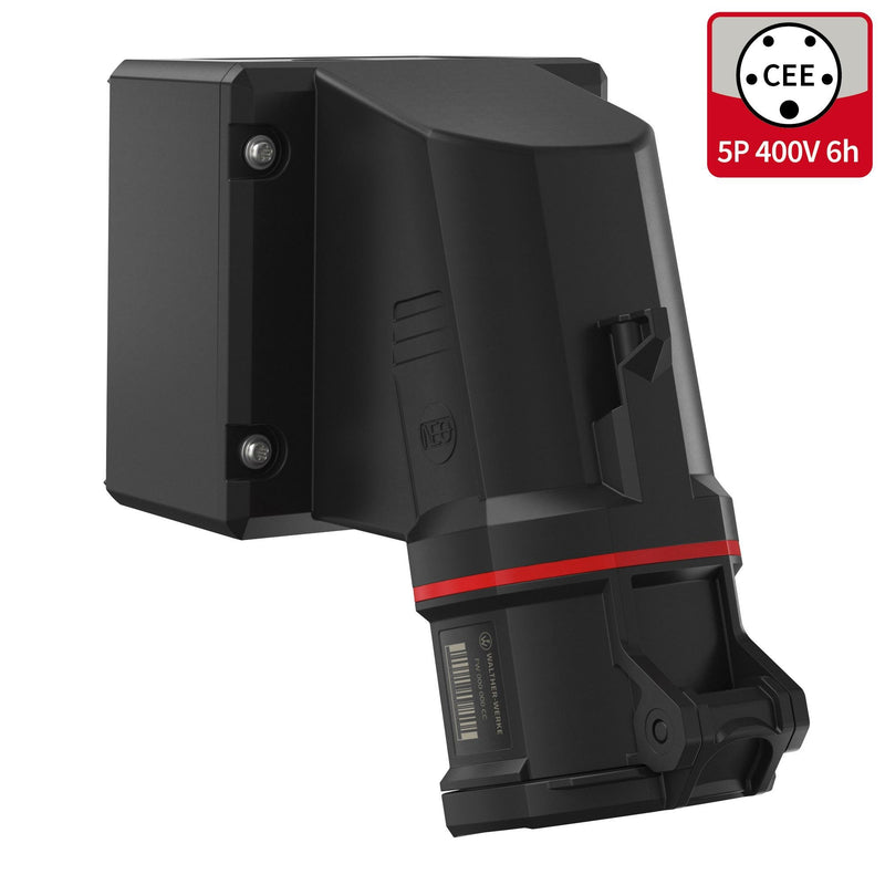 Walther Werke - CEE-Steckdose (IEC 60309) CEE NEO Wandsteckdose FW131506SK 32A 5P 6h IP54