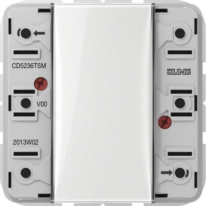 Jung - Taster Tastsensor-Modul 3fach CD 5236 TSM AC/DC24V 3-k. 6Sp