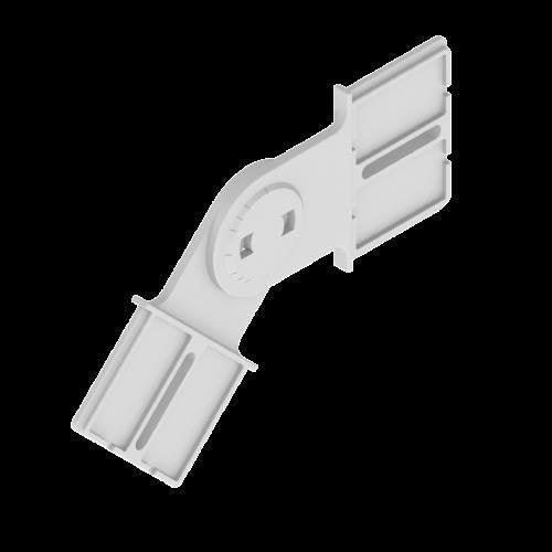 Unex - Verbinder für Kabeltragsystem Vertikales Gelenkstück 67833-04 135 aus U23X − 12 Stück by Unex
