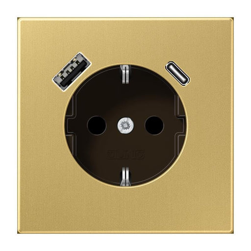 Jung - Steckdose SCHUKO Steckdose 16 A 250V ME 1520-15 CA C m. Berührungsschutz