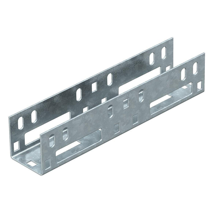 OBO Bettermann Vertr - Stoßstellenverbinder für Leitungsführungskanal Längsverbinder VF AZK 50 DD 45x45x220  − 25 Stück
