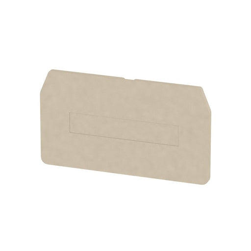 Weidmüller - Abschluss- und Zwischenplatte für Reihenklemme Abschlußplatte ZAP/TW 4 62x2x34,8mm