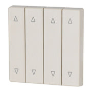 Eaton - Abdeckung/Bedienelement für Installationsschalterprogramme Wippe 4-fach CWIZ-04/22 creme, Jalo