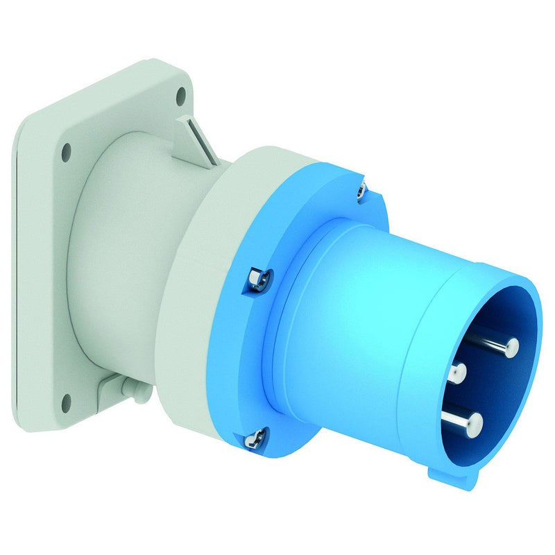 Bals Elektrotech - CEE-Gerätestecker (IEC 60309) Anbau-Gerätestecker 2771 3p 230V 6h Ip 44