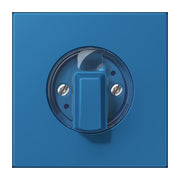 Jung - Abdeckung/Bedienelement für Installationsschalterprogramme Abdeckung für Drehschalter LC 1941 211 bleu ceruleen 31