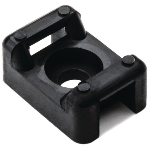 HellermannTyton - Befestigungssockel und -element für Kabelbinder Befestigungssockel CTM3 PA66 BK 100 21,8x15mm − 100 Stück