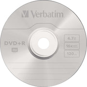 Verbatim - Speichermedium digital DVD+R 4.7GB/120Min/16x 43551 (VE100 Cakebox (100 Disc)