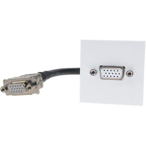 Peha - Einsatz/Abdeckung für Kommunikationstechnik Abdeckung VGA-Anschlusska. D 2728.02 AK reinweiß