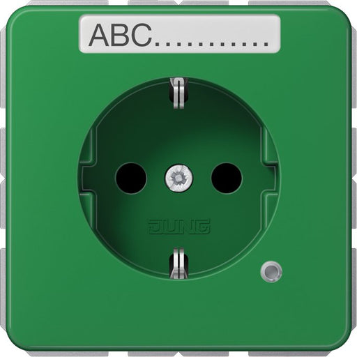 Jung - Steckdose SCHUKO-Steckdose 16 A 250V CD 1520 BFNAKO GN m.Berührungsschutz